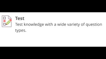 Creating a Test in itslearning