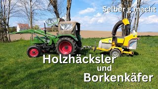 Holzhäcksler | Borkenkäfer die Nahrung rauben