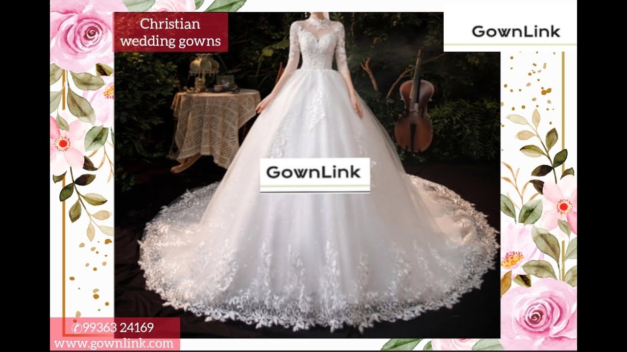 Gownlink Christian Wedding Bridal Ball Gown - YouTube