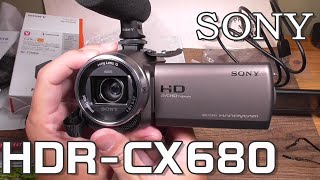 ビデオカメラSONY HDR-CX680買ってみた！開封動画。