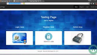 16 – Creating Member Page, accessing all pages through sessions