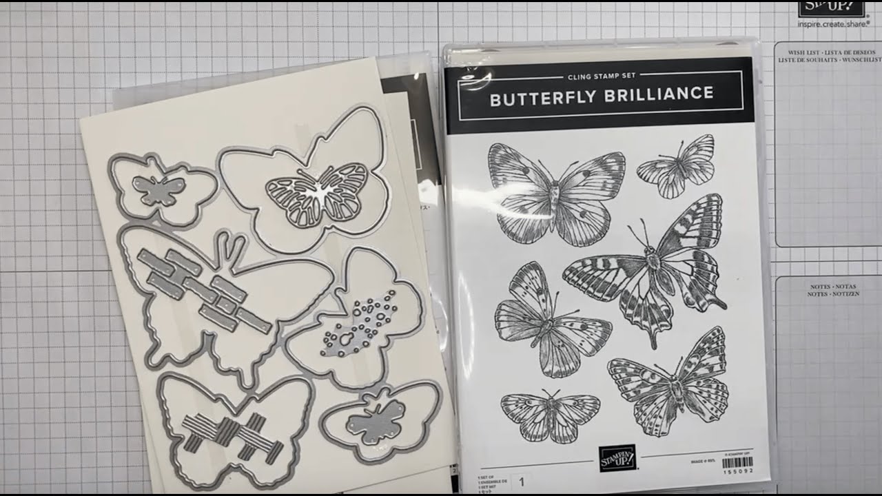 Stampin' Up! Butterfly Brilliance Early Release New Products - YouTube