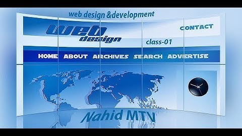 web design and development bangla tutorial# Part 1