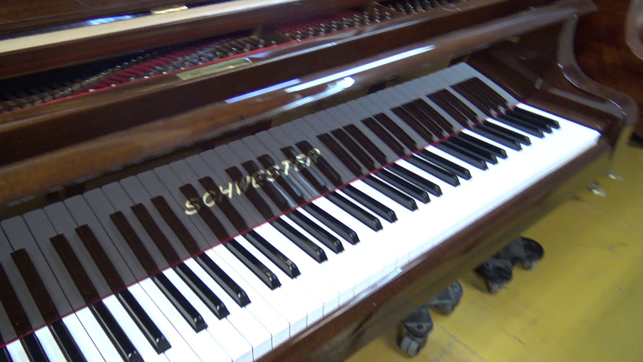 シュベスターグランドピアノ G60（艶あり） ぴあの屋ドットコム - YouTube