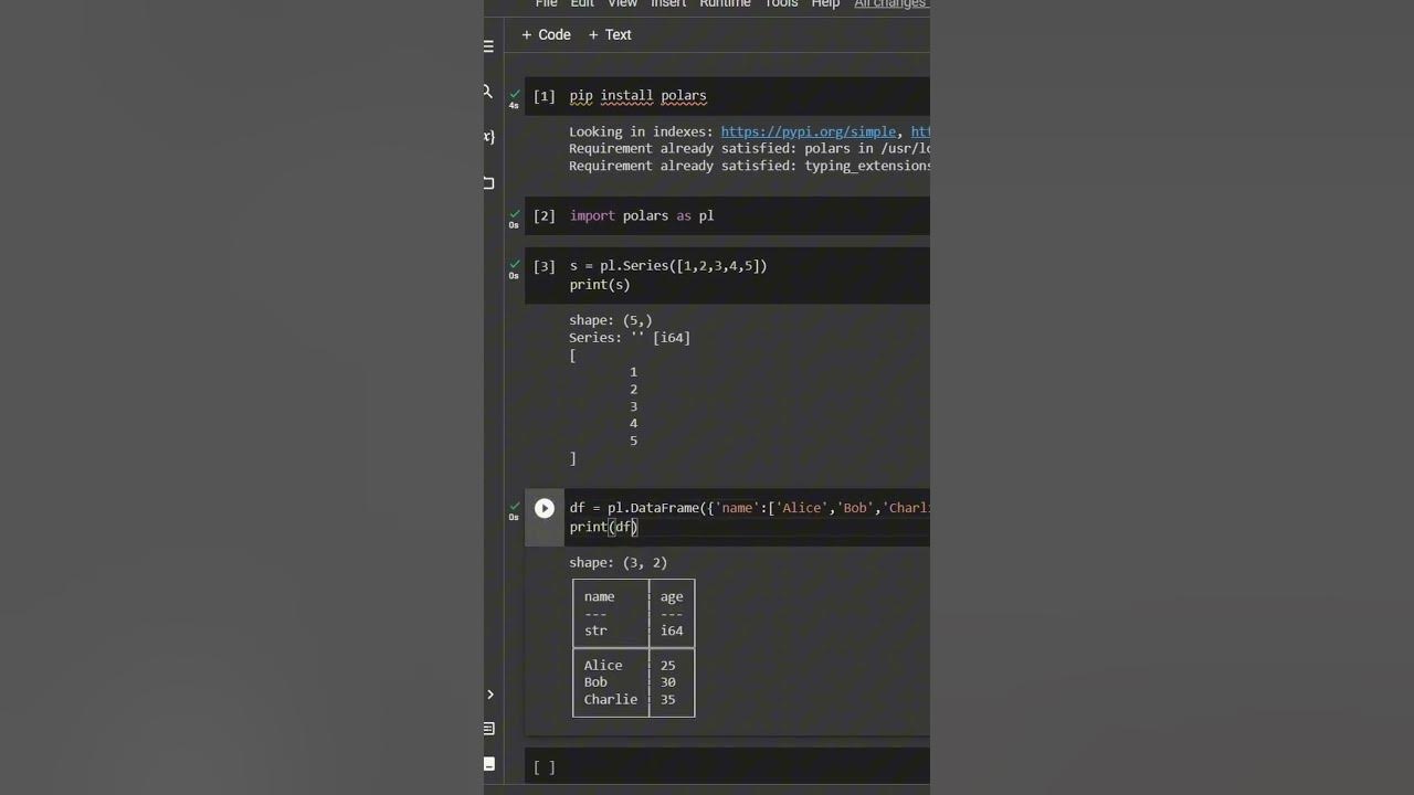Polars Library: A Game-Changer for Python Big Data Analysis - YouTube