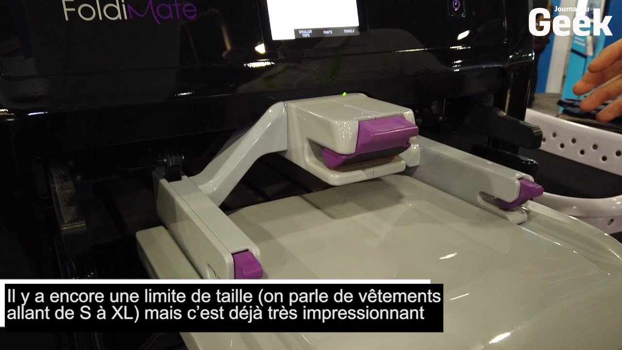 FoldiMate : la machine robotique pour plier vos vêtements 