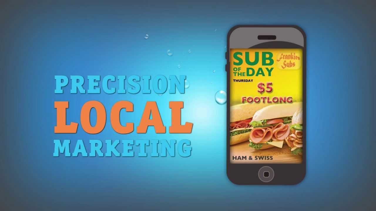 BubbleFinder Demo: Location-Based Mobile Marketing & Advertising