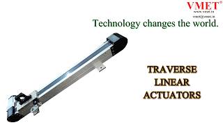 Traverse linear actuators