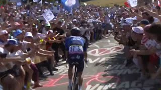 Tour De France 2023 - Les Frissons Le Passage Légendaire De Thibaut Pinot Devant Ses Supporters