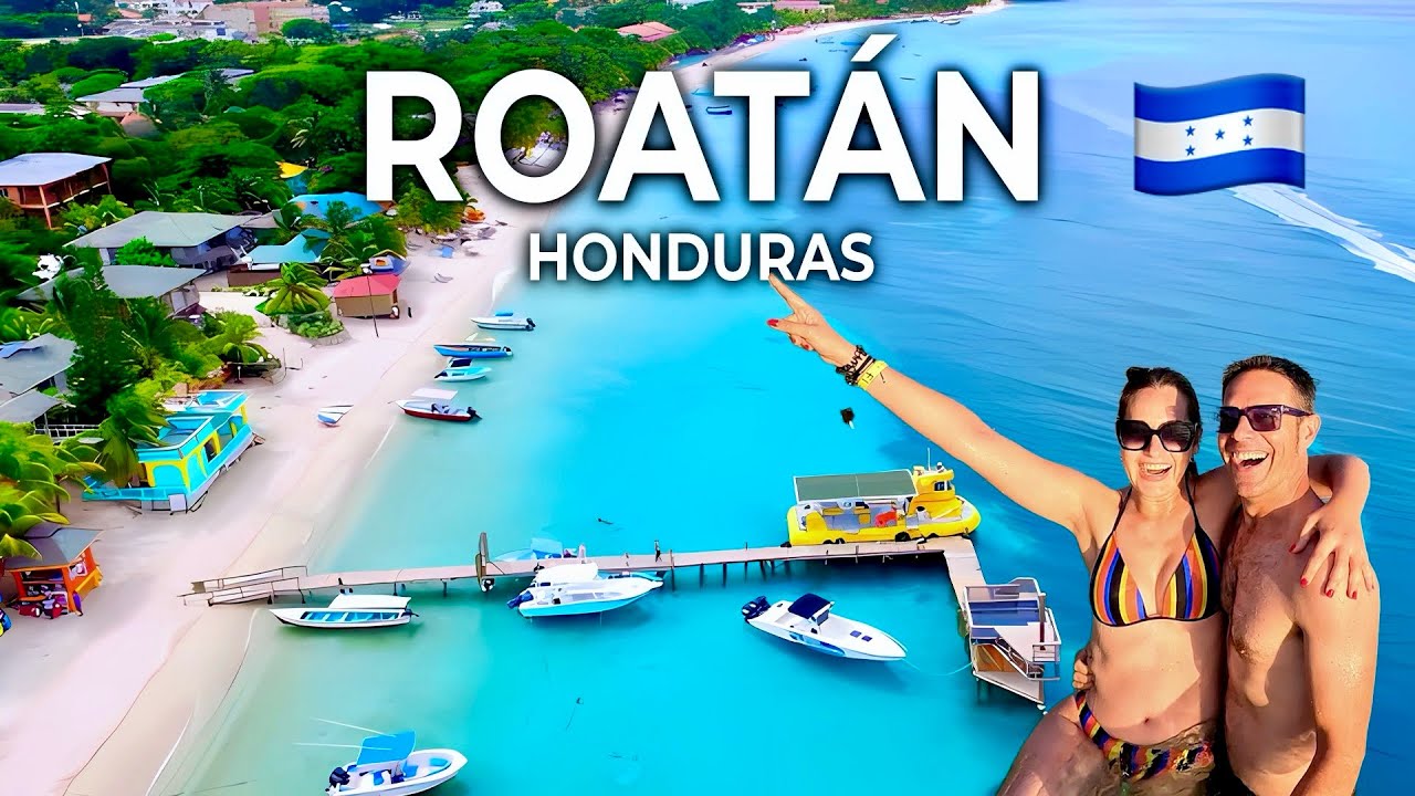 Honduras Isla Rota Qué ver en un viaje a la Isla de Roatán en Honduras 🇭🇳 - YouTube
