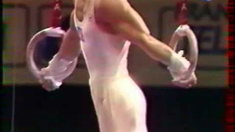 SIN Myong-Su (PRK) rings - 1992 Paris worlds EF