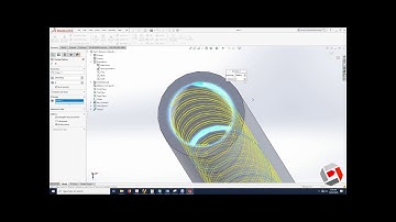 Tutorial Solidworks - How to make Riffel Boiler Tube For Beginner