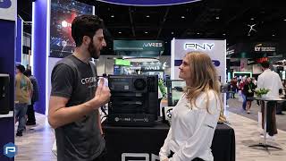 PNY x System 76 Workstation powering Digital Twin demo | GTC 2025