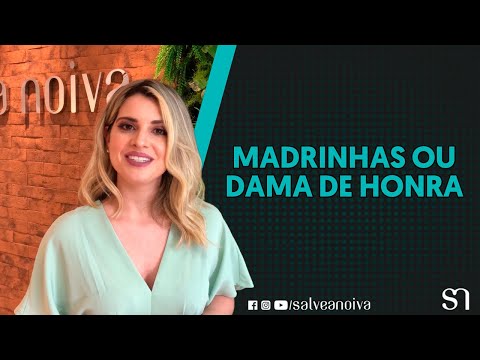 Vídeo: Diferença Entre Dama De Honra E Dama De Honra