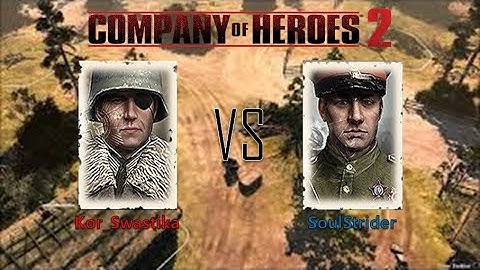 [COH2]WM(Lightning War Doctrine) vs SU(Guard Rifle Combined Arms Tactics) 2020 01 16