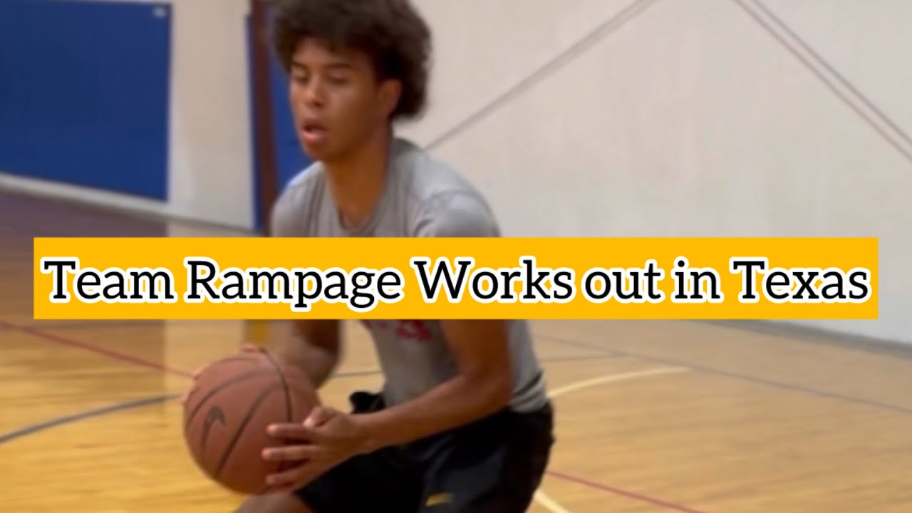 Tesak Rampage Team Rampage Works out in Texas - YouTube
