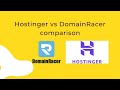 Hostinger vs domainracer hosting