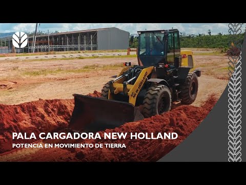 Pala Cargadora New Holland | Potencia en Movimiento de Tierra
