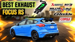 Ford Focus RS Exhaust Sound 🔥 Stock,Compilation,Flames,Armytrix,Modified,Straight Pipe,Review,MBRP+