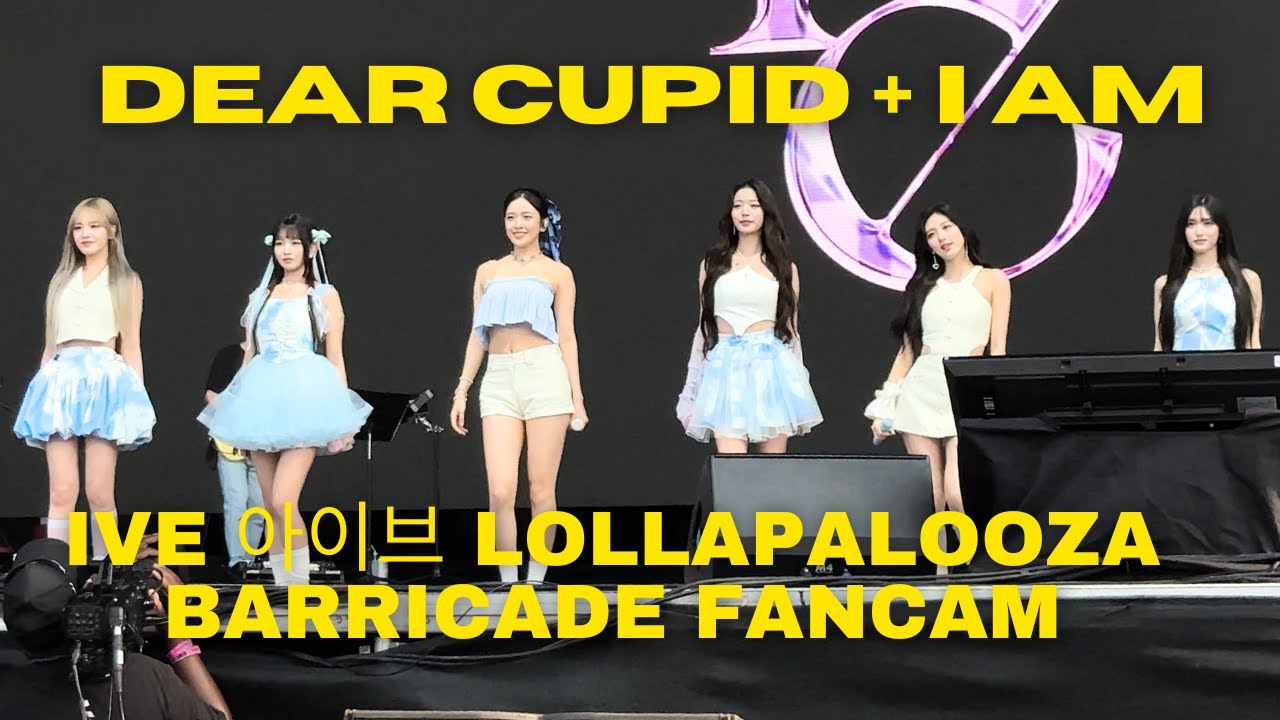 4K] IVE - Dear Cupid + I AM (Live Band Ver.) | Fancam 아이브 직캠