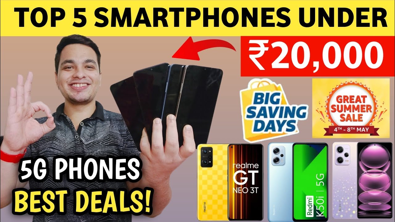 Top 5 Smartphone To Buy Under ₹20,000 in Amazon & Flipkart Sale 2023