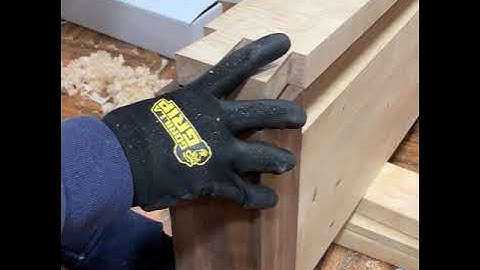 Roubo Workbench Build 8 - Condor tails