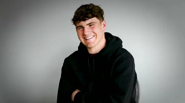 James Callan speaks after making his debut aged 16