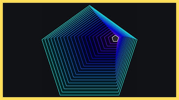 INTENSE Pentagon Pendulum Wave Spirals Within Itself | Harmonic Minor Scale | Polyrhythms