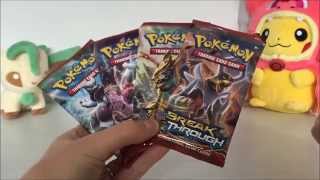 Opening 4 Pokemon BREAKthrough Booster Packs!