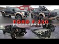 Как из пикапа FORD F-250 сделать машину для перевозки техники.