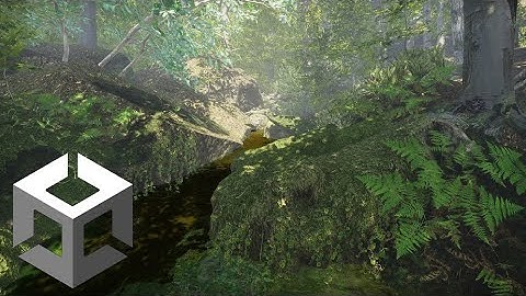 Forest Creek - Speed Level Art - Unity HDRP
