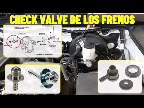 Cómo Probar la Válvula Check del Booster de Frenos (Pruebas y Fallas Comunes)