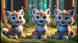 Os Tufos de Pelo do Lince Se Movem | Rimas Infantis e Canções para Crianças