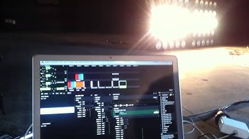 Madlight via syphon with resolume controlling jarag 5 PAR30