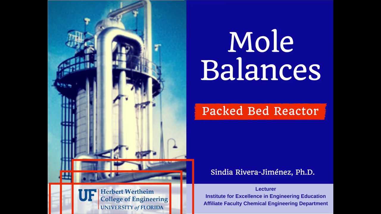 Mole Balance for PBRs