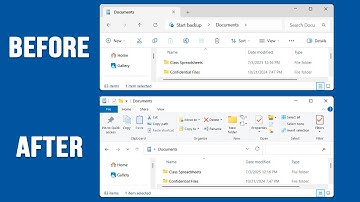 Change the Windows 11 File Explorer Navigation Bar to the Classic UI or Windows 10 Ribbon Interface