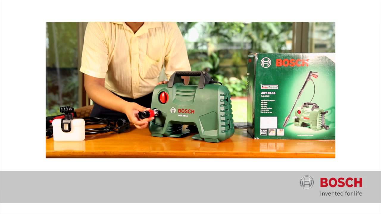 Bosch Aqt 33 11 Youtube