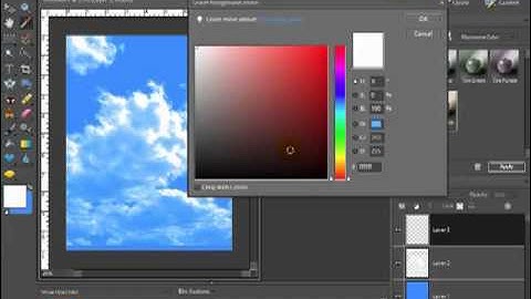 Digital Scrapbooking Tutorial - Using Brushes to Make a Background in Photoshop Elements 7