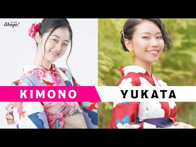 Nobody knows】How to Differentiate Between a Yukata and a Kimono