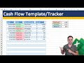 How to create an Excel Cash Flow Template to Track Incomes and Expenses