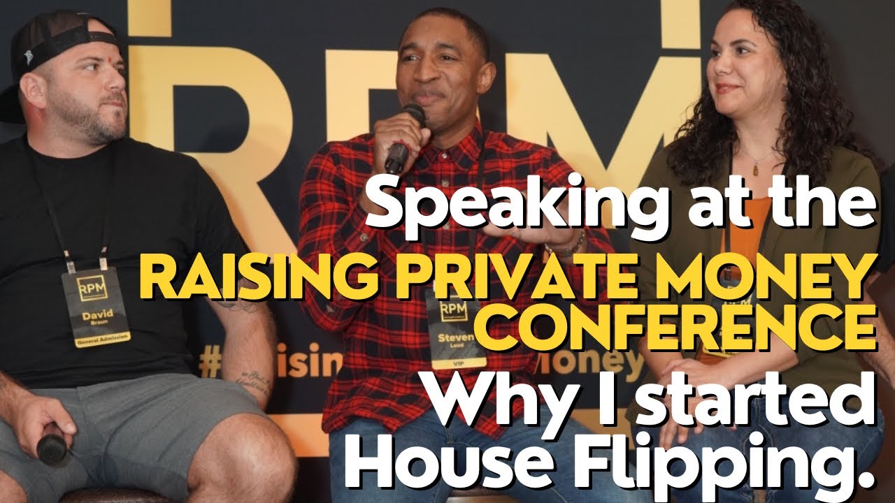 Speaking at the Raising Private Money Conference November 2023