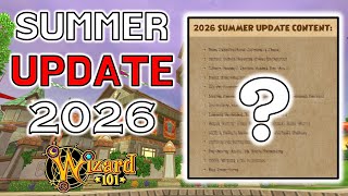 Famous Wizard101 - NEW 2026 Summer Update Notes! (HUGE CHANGES!) Net Worth