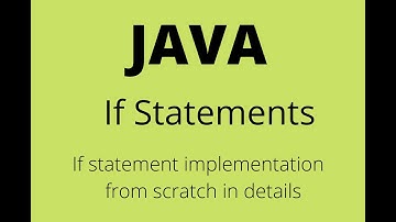 Java - If Statement || Automation Testing Guide || Java Programming