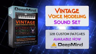 Deepmind Vintage VCM Soundset - 128 Custom Patches for Behringer Deepmind