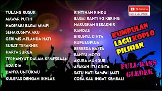 Lagu dangdut koplo terbaik full bass mantap