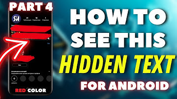 How to See Hidden Text in Photo on Android ? | Painted with RED Marker | Red color