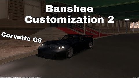 Banshee Customization 2 RPD Bodykit + Rays Rims | MTA SA Need For Speed San Andreas