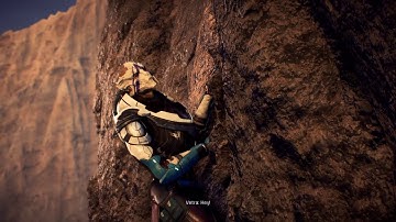 Mass Effect: Andromeda - Rock Climbing with Vetra
