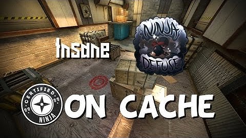 Best Ninja Defuse Ever on Cache!!! (1V5)  | CS:GO Highlight