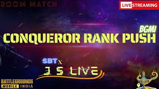 BGMI TAMIL JS LIVE CONQUEROR RANK PUSH TOP 100 BGMI